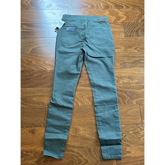 Jag Jeans Women Juniper Green Solid Pull-On Maya Skinny Jeans NWT Size 0/25 - Picture 9 of 9
